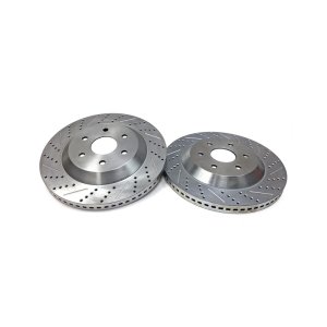 Lincoln Navigator Brake Rotors (2) - Front - Baer Brakes - Big Claw Performance - Zinc-Plated - `22-`26